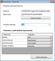 FirmesLink: Kalendarz Google - Comarch Optima